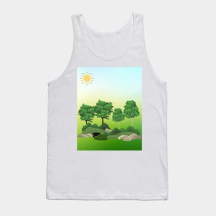 A Geocache in the Woods Tank Top